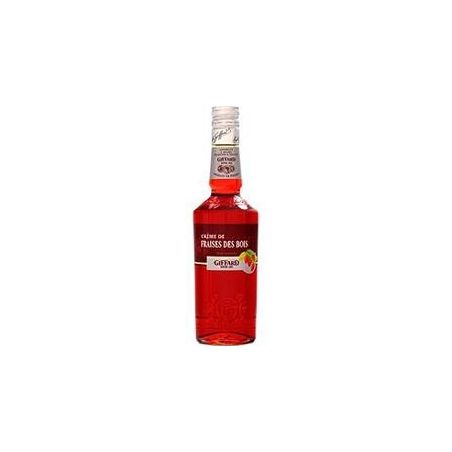 Giffard Crème De Fraise Des Bois 16% : La Bouteille 50 Cl