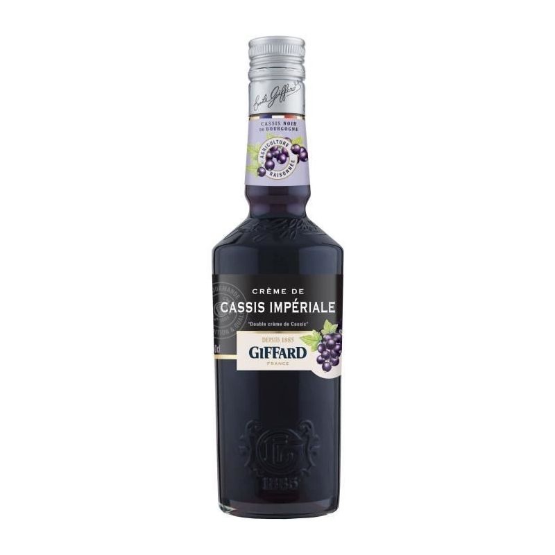 Giffard Crème De Cassis Imperiale 18% : La Bouteille 50 Cl