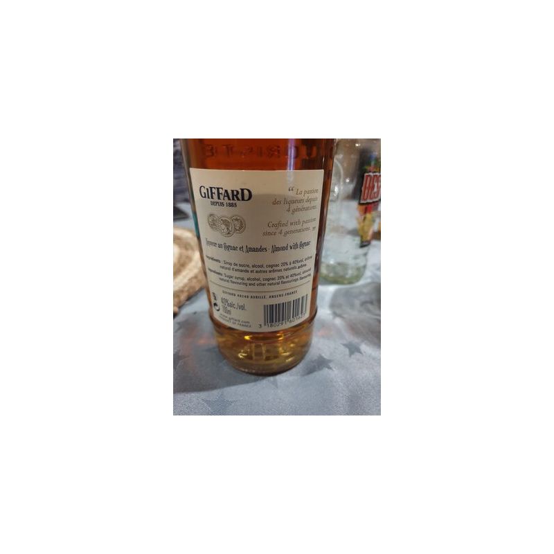 Giffard 70Cl Amande Cognac Giffar 40°