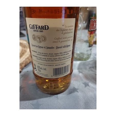 Giffard 70Cl Amande Cognac Giffar 40°