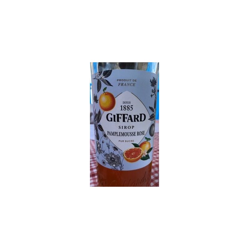 Giffard 1L Sirop Pamplemousse Rose