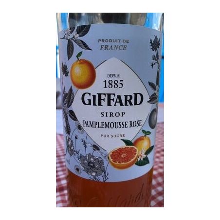 Giffard 1L Sirop Pamplemousse Rose