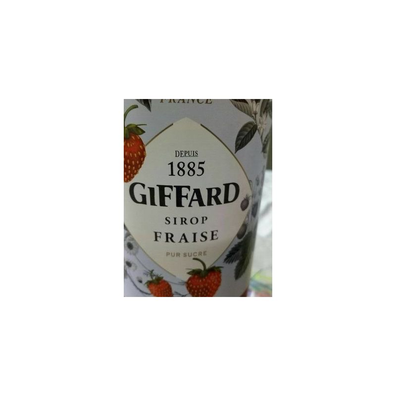 Giffard 1L Sirop Fraise