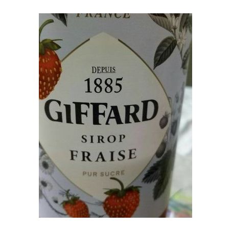 Giffard 1L Sirop Fraise
