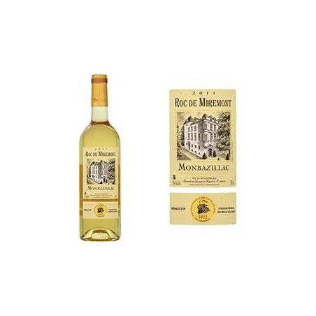 Roc Miremont 75Cl Monbazillac Blanc De Mir.Medaille 2008