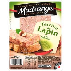 Madrange Terrine Lapin 150G