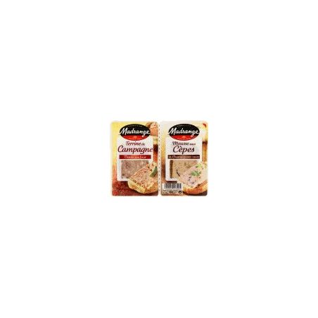 Madrange Duo Terrine Campagne Cepe 2X50G
