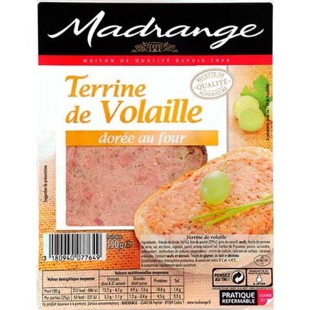1Er Prix Terrine Volaille 150G Mad