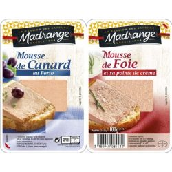 Madrange Mad.Msse Cnrd/Foie Essen 2X50G