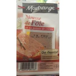Madrange Mad.Mousse Foie Essenti 2X50G