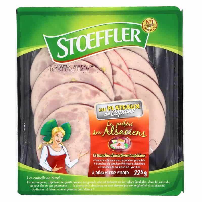 Stoeffler Assiette Alsacienne 12 Tranches 250G