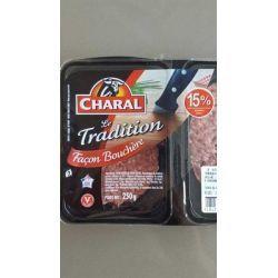 Charal Hache Facon Bouchere15% 2X125G