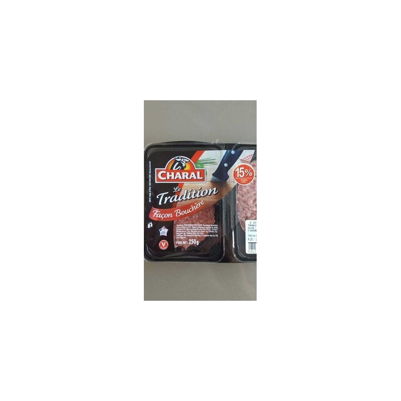 Charal Hache Facon Bouchere15% 2X125G