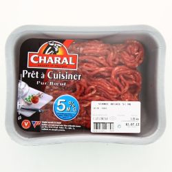Charal Hache Vrac 5% 350G