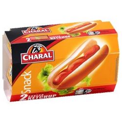 Charal Char.Hotdog Sav.Ketchupx2 240G