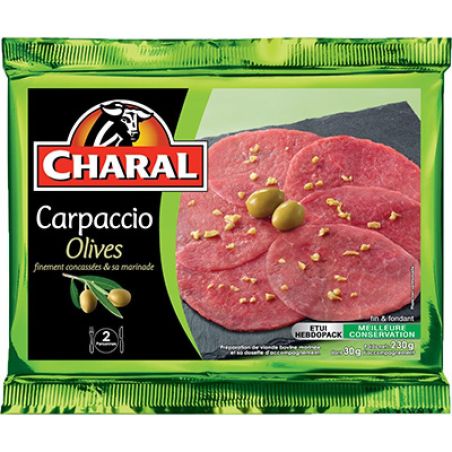 Charal Carpaccio Olives 230G