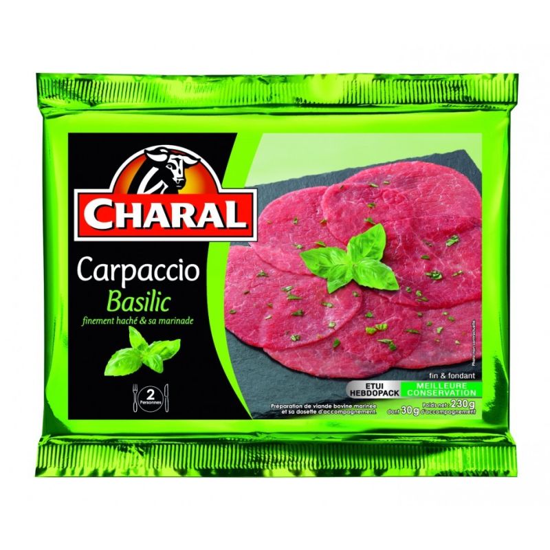 Charal Hb.Carpaccio Basil 230 Ch