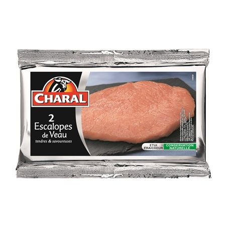 Charal 2 Escalopes Veau 280G