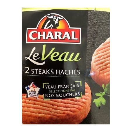 Charal Char Hache Veau 15% 2X100G