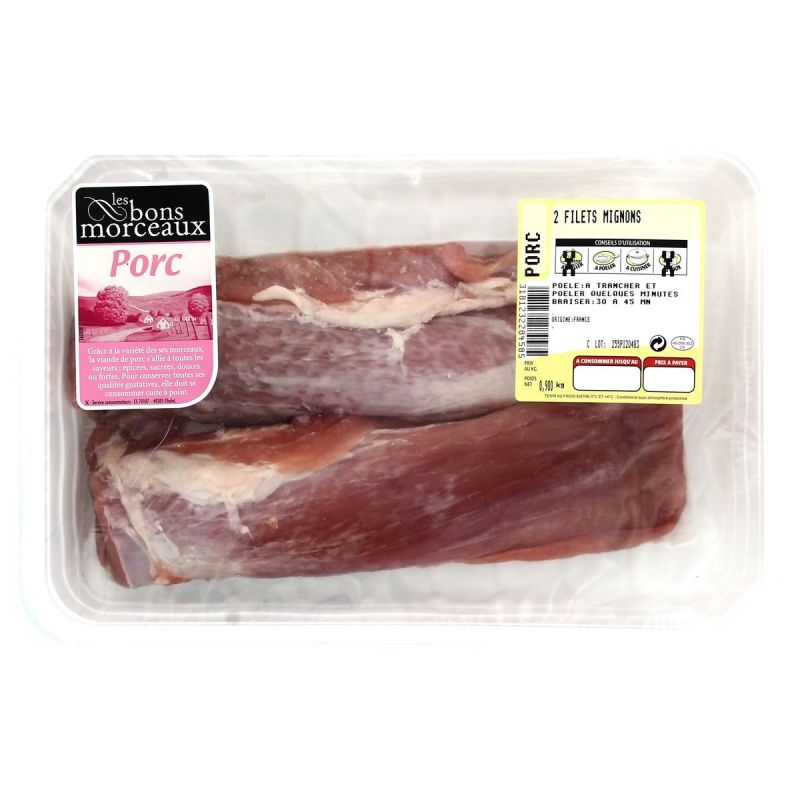 Charal 900G X2 Flt Mignon Porc