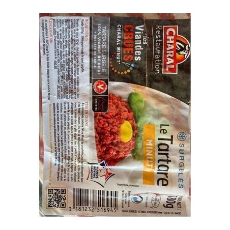 Charal 180G Tartare Minut Restauration