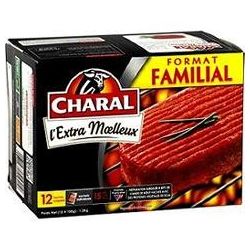 Charal 1.2Kg Steack Hache Extra Moeleux X12 Familial
