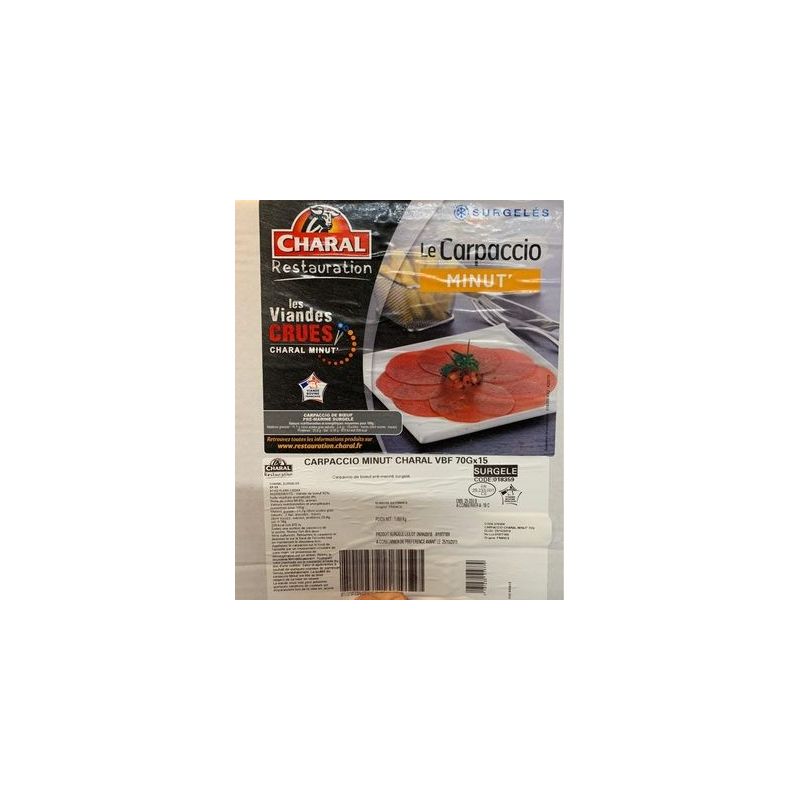 Charal 15X70G Carpaccio Minute