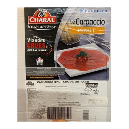 Charal 15X70G Carpaccio Minute