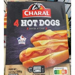 Charal 4X125G Hot Dog Ketchup