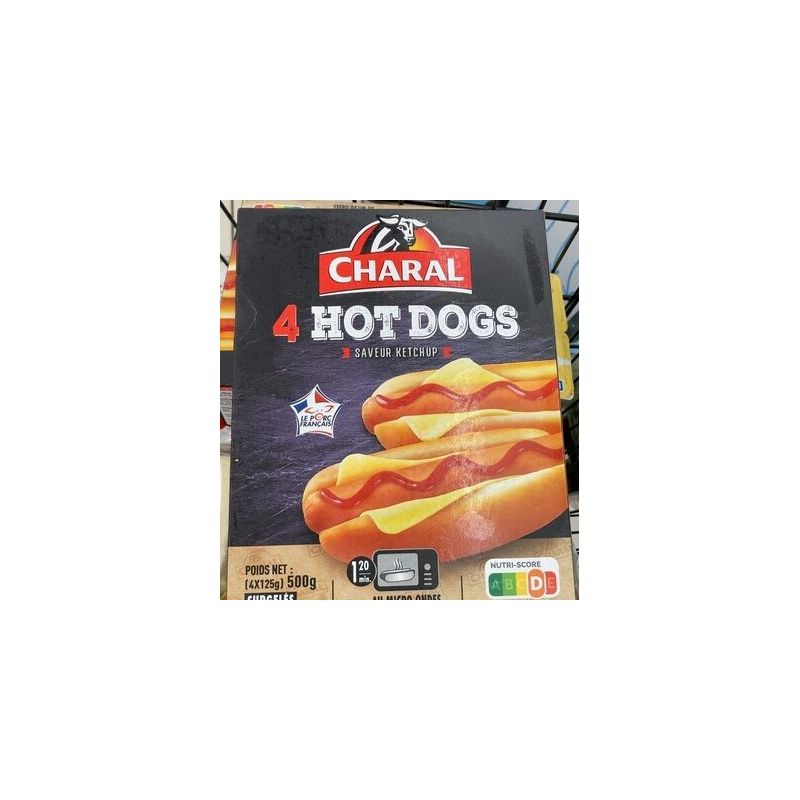 Charal 4X125G Hot Dog Ketchup