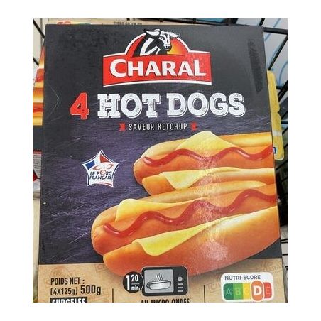 Charal 4X125G Hot Dog Ketchup