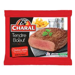 Charal Heb.Tendre Boeuf 2X120G