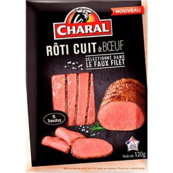 Charal Roti Cuit Tranche Nature 120G