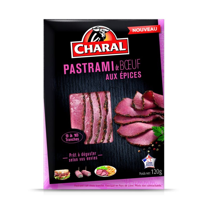 Charal Pastrami Bf Tranch.120G