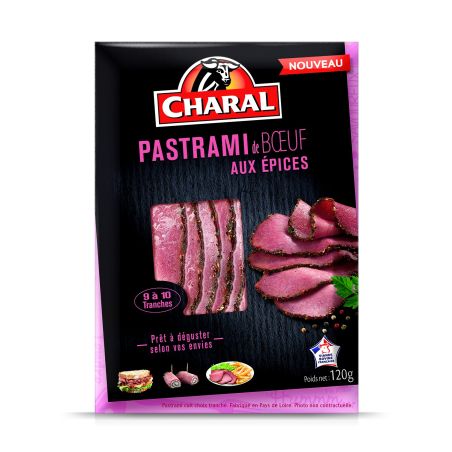 Charal Pastrami Bf Tranch.120G