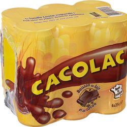 Cacolac Boisson Lactée Au Lait Et Cacao : Le Pack De 6 Bouteilles 25Cl