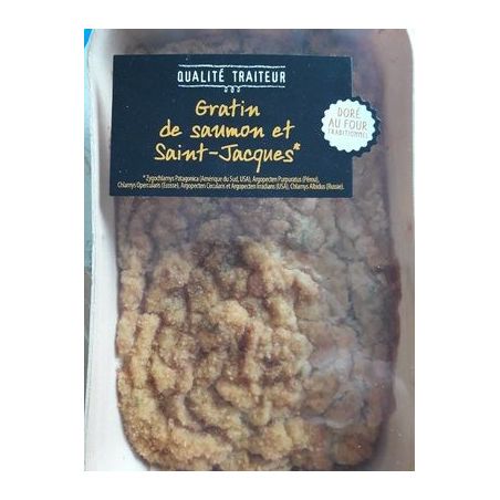 Fr.Emballe Fe Gratin Saint Jacq/Saumon 300G