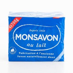 Monsavon Savon Au Lait : Les 4 Savons De 200 G