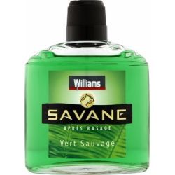 Williams Après-Rasage Vert Sauvage Savane : Le Flacon De 125Ml