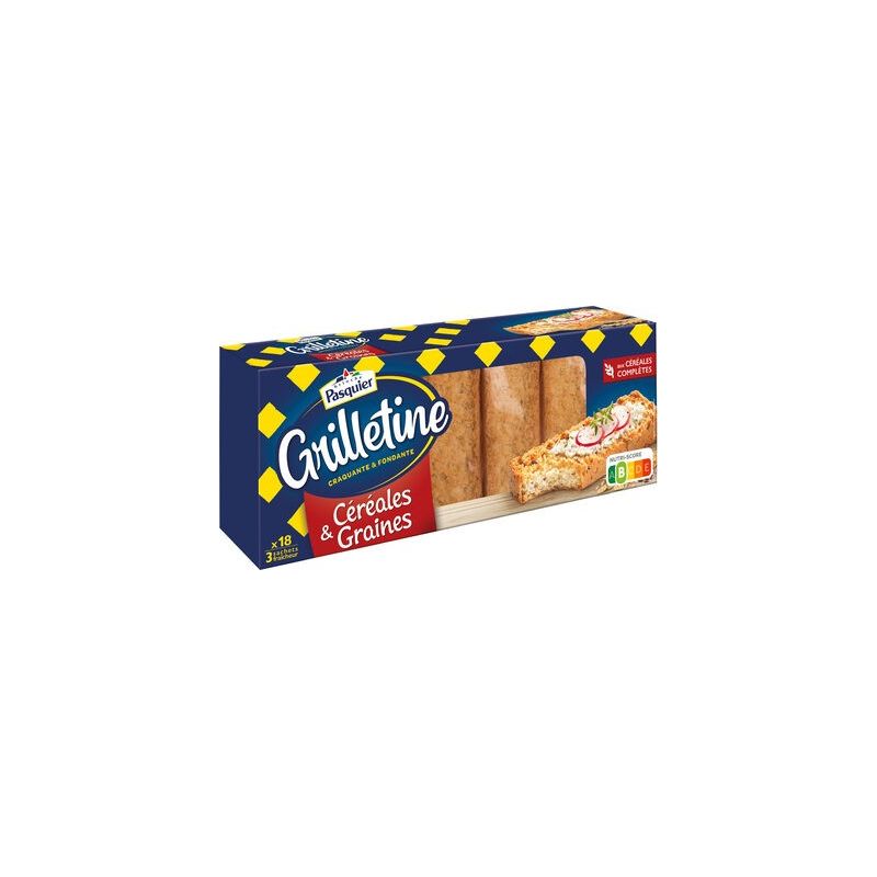 Pasquier Grillettines Céréal Graine 255G