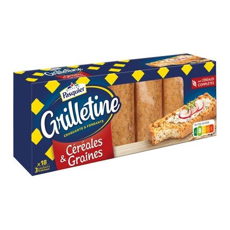 Pasquier Grillettines Céréal Graine 255G