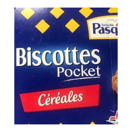 Pasquier Pasq.Biscot.Pock Ble Cplt 180G