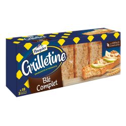 Pasquier Biscottes Grillettines Blé Complet : La Boite De 242G