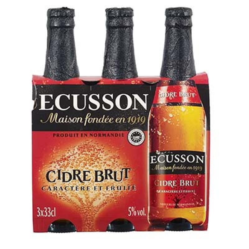 Ecusson Pack 3X33Cl Cidre Brut