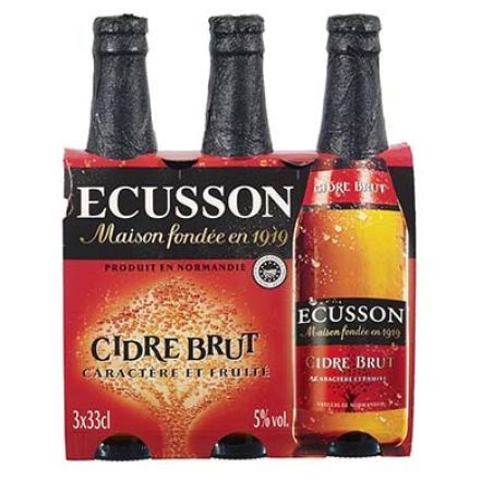 Ecusson Pack 3X33Cl Cidre Brut