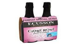 Ecusson Lot 2 Cidre Rose 75Cl 3Ø