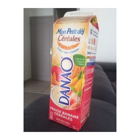 Danao Fraise-Banane-Cereale 1L