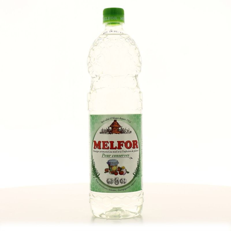 Melfor Vinaigre Blanc Pour Conserve 1L