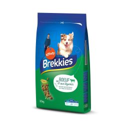 Brekkies Croquettes Pour Chiens Multicroc Bœuf : Le Sac De 10 Kg