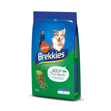 Brekkies Croquettes Pour Chiens Multicroc Bœuf : Le Sac De 10 Kg